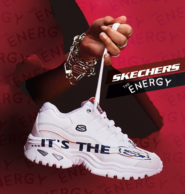 skechers shoes womens red