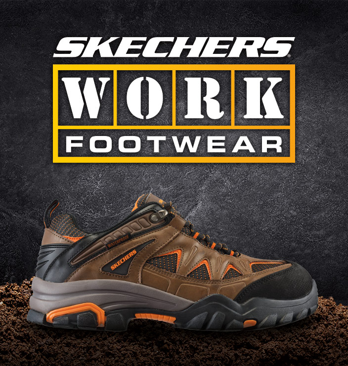 skechers slip proof work shoes