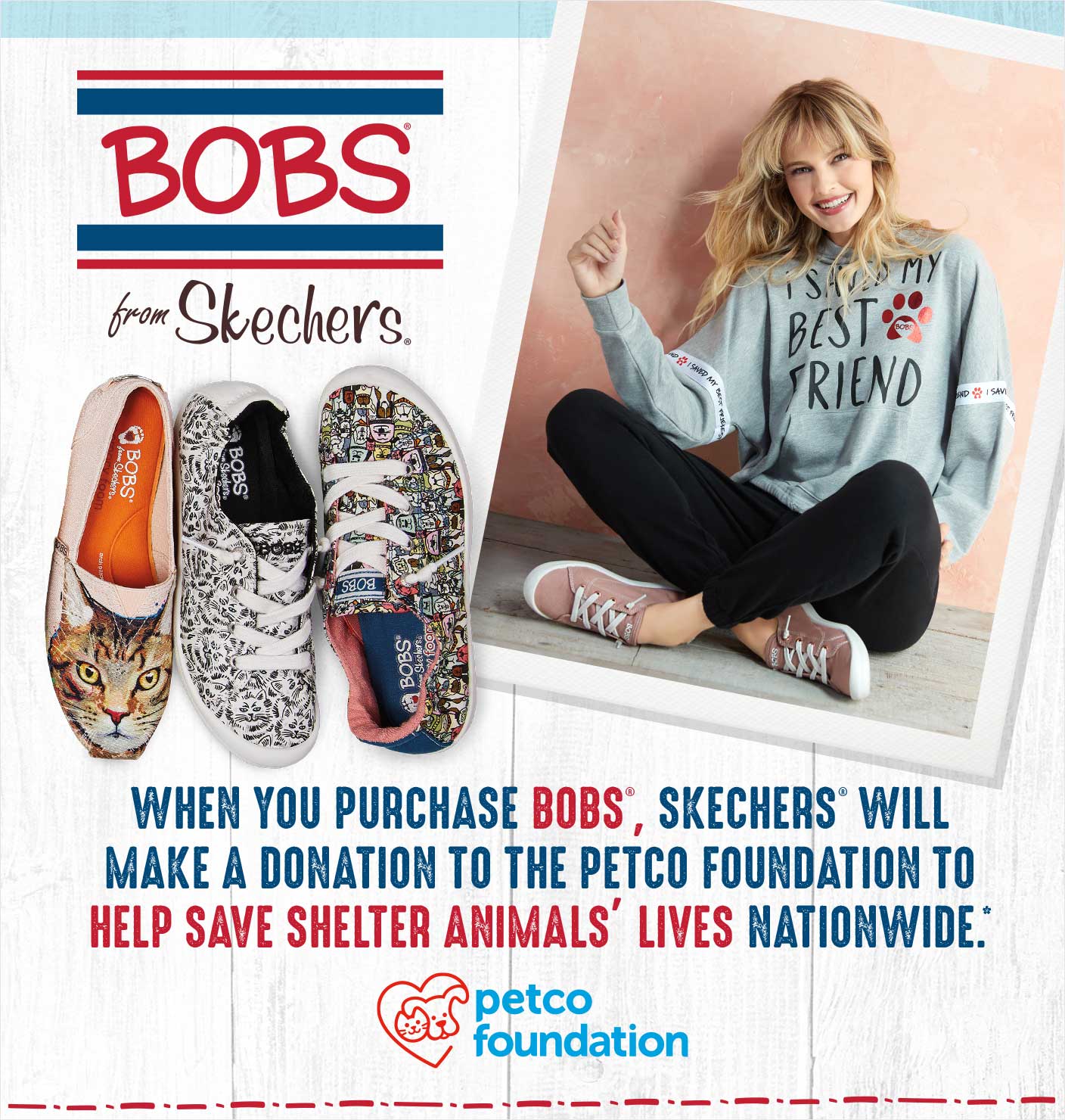 Skechers Bobs for Dogs Partners with Petco®