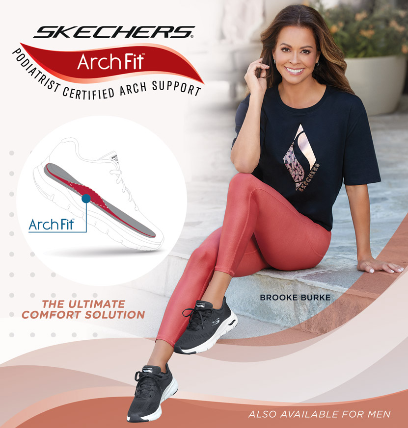 skechers high arch support