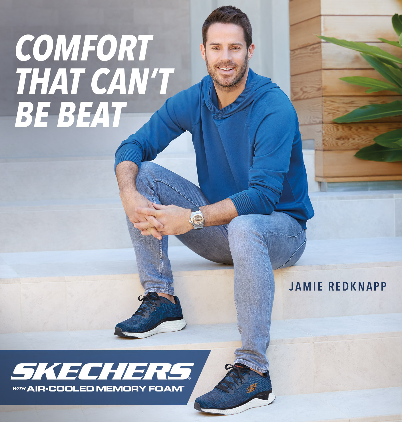 skechers mens relaxed fit air cooled memory foam