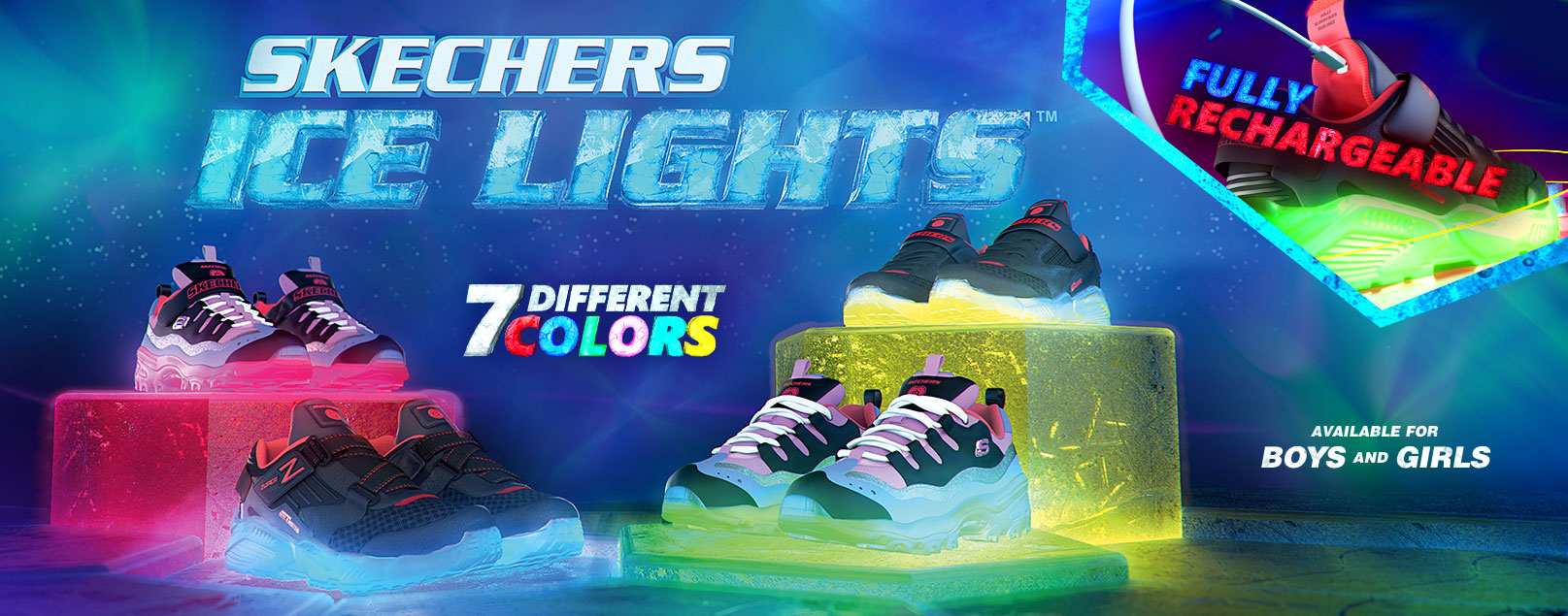 ice lights shoes