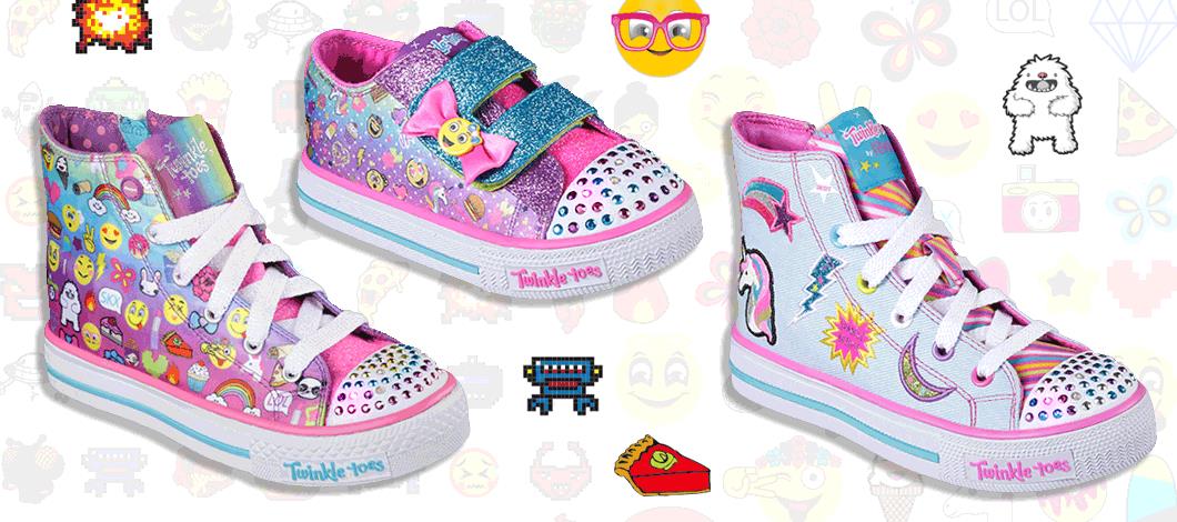 chaussure lumineuse fille skechers